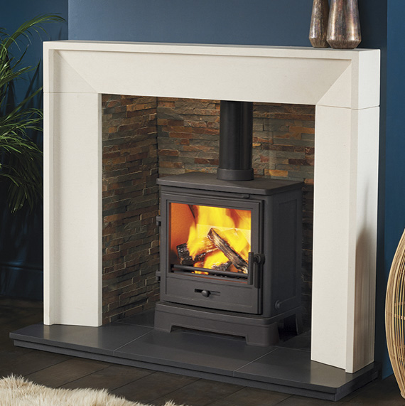 Limestone Marseilles mantel